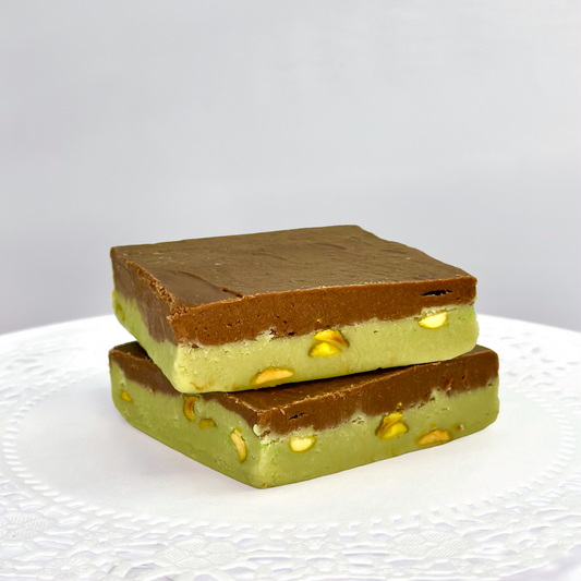 Dubai Chocolate Inspired Fudge