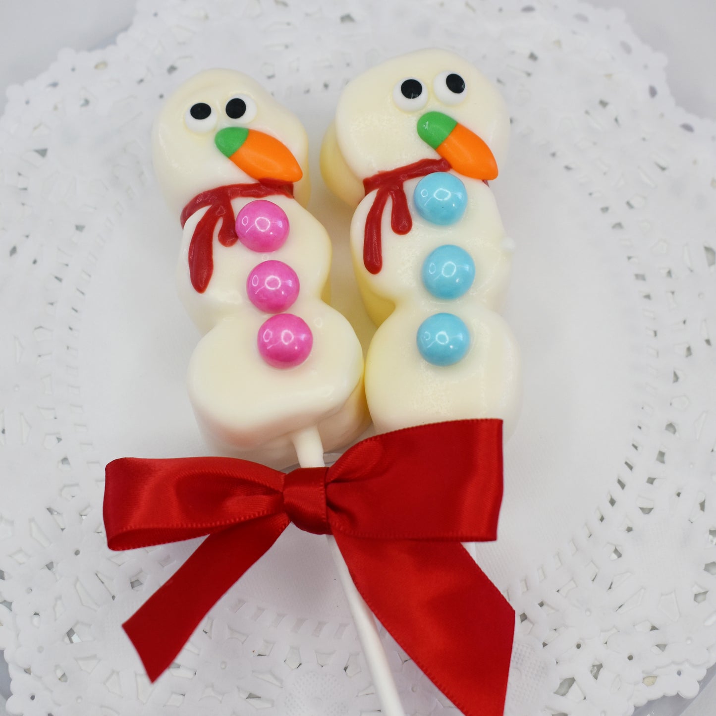 Marshmallow Snowman Pop