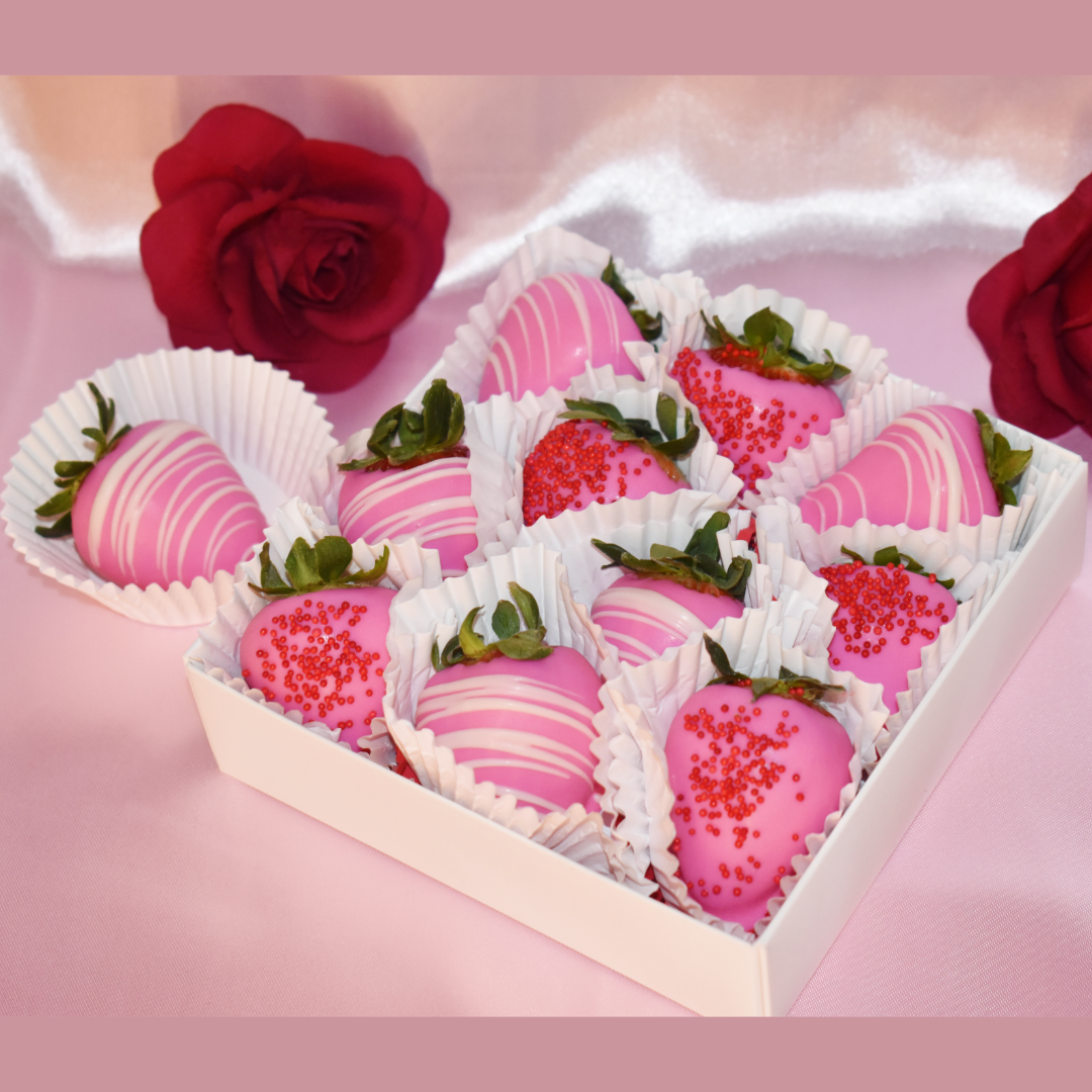 PRE-ORDER: Sweetheart Strawberry Minis Box