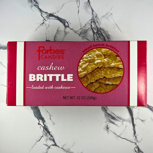 Old-Fashioned Cashew Brittle Box