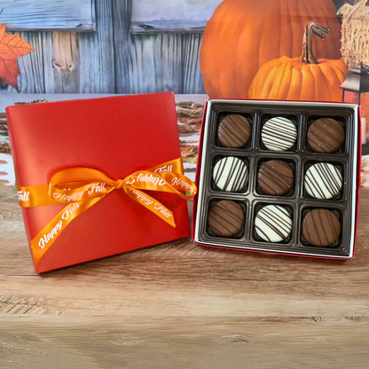 Fall Chocolates Dipped Oreos