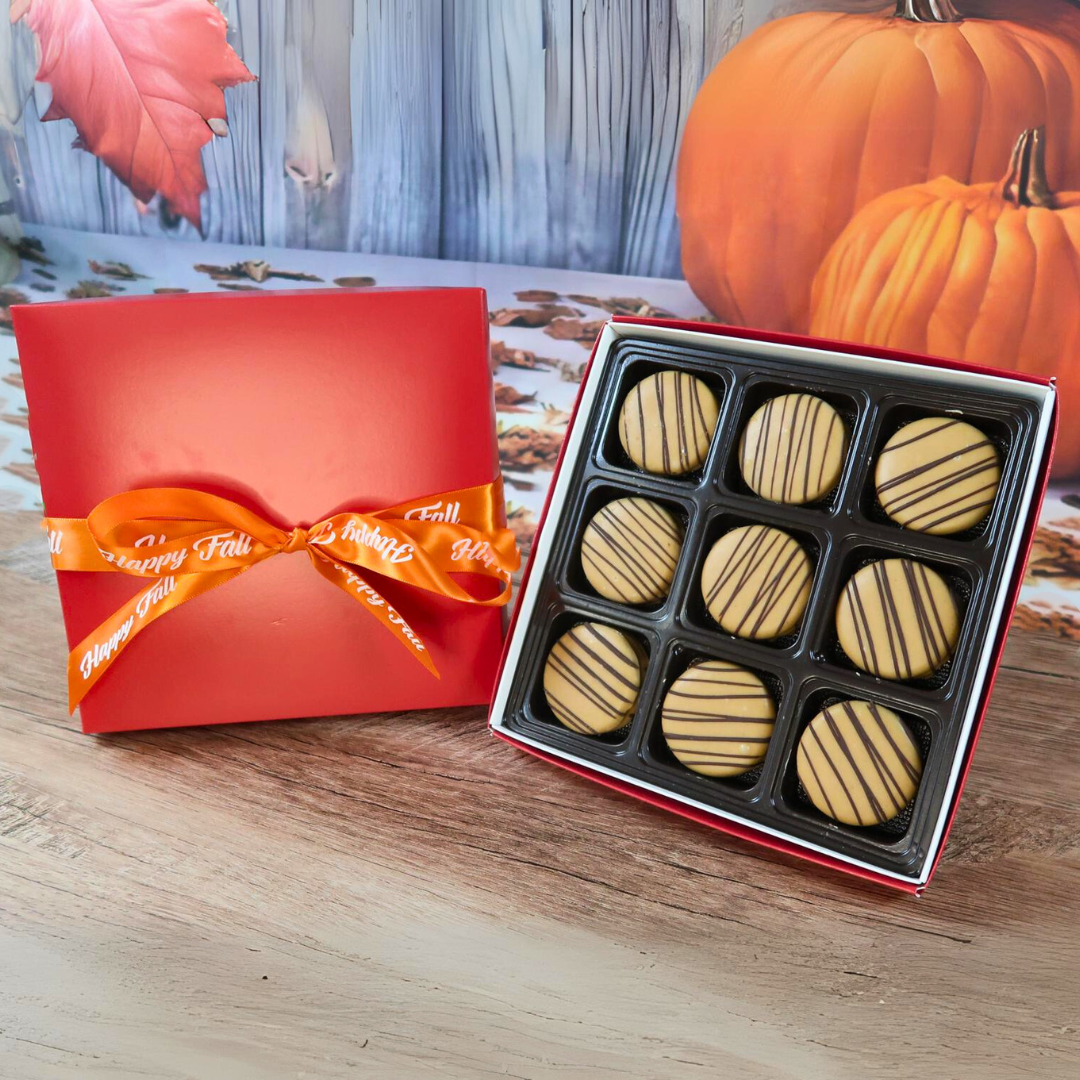 Fall Chocolates Dipped Oreos