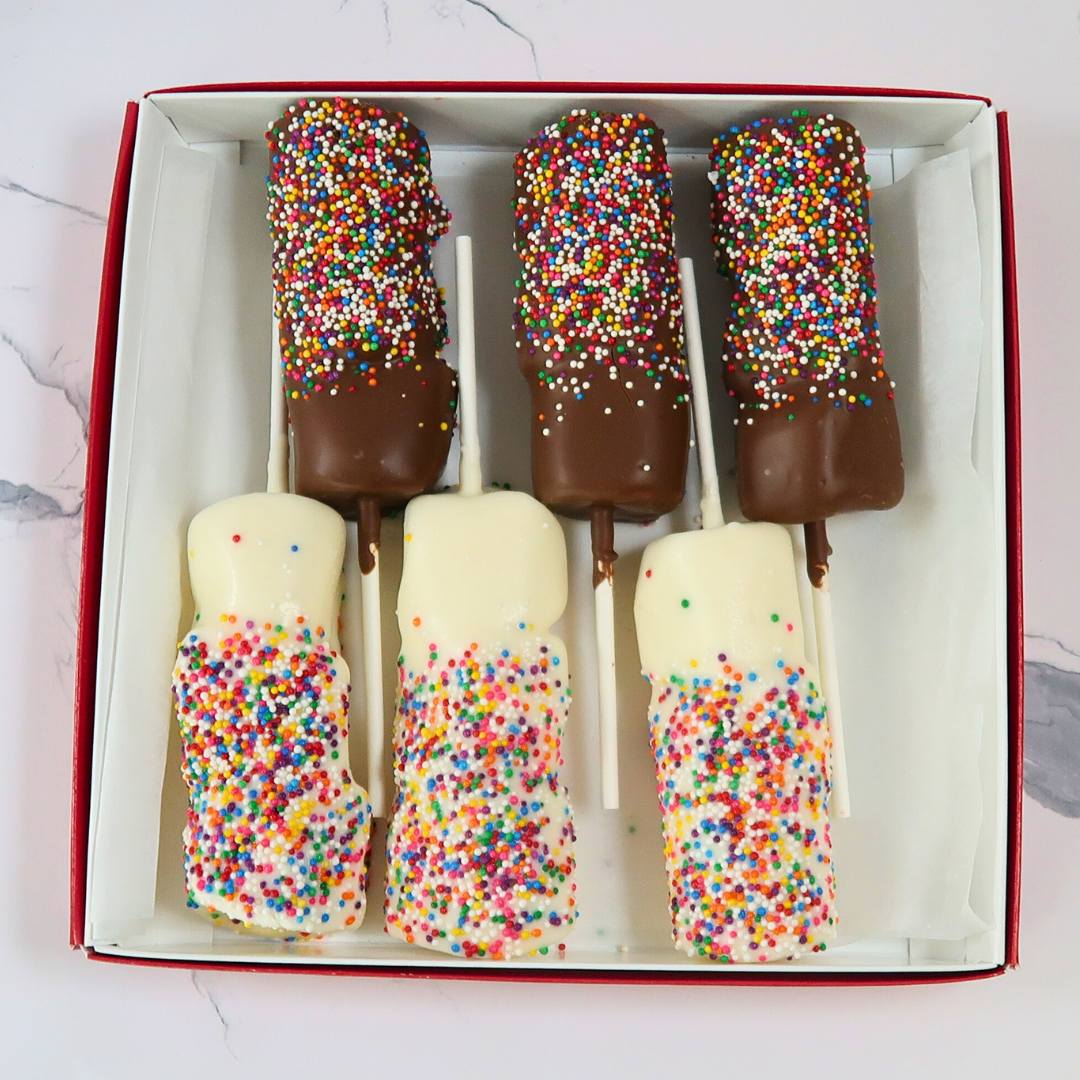 Chocolate Jumbo Marshmallow Pop