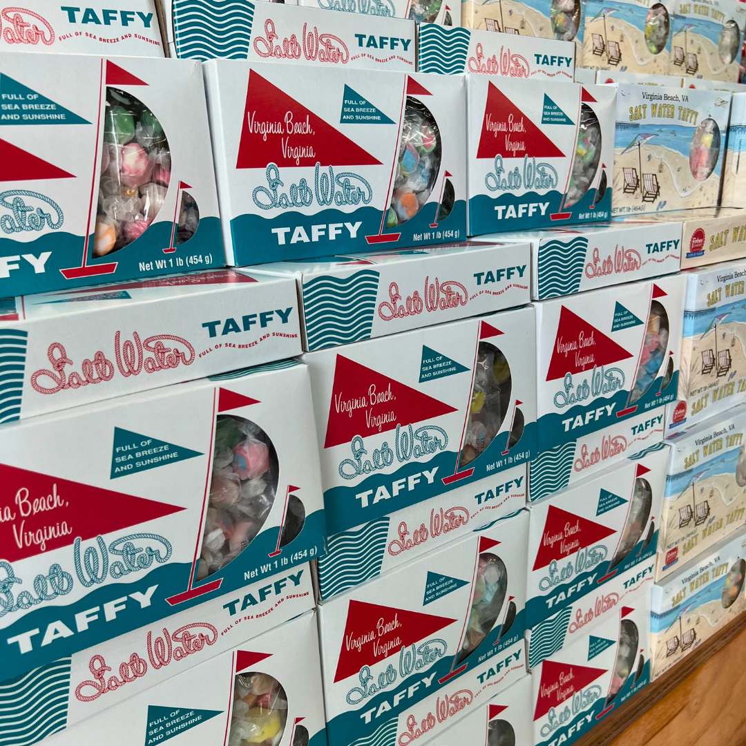 Assorted Salt Water Bulk Taffy Case