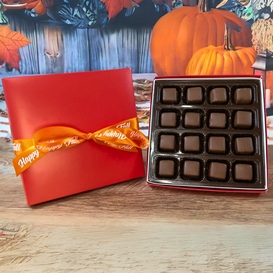 Fall Milk Chocolate Caramels