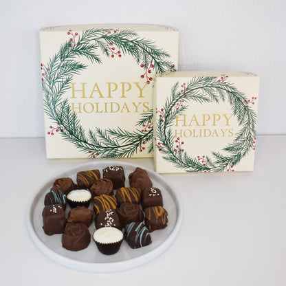 Holiday Wreath Chocolate Box