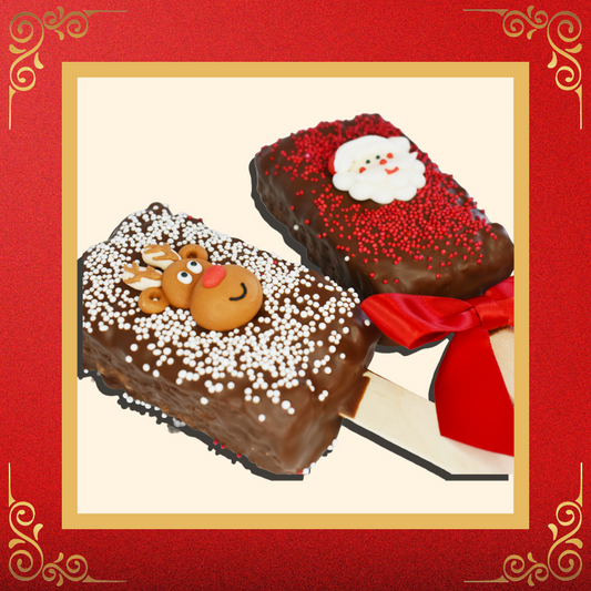 Christmas Rice Crispie Pop