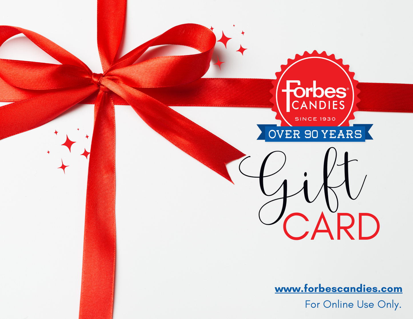 Forbes Candies Online Gift Card