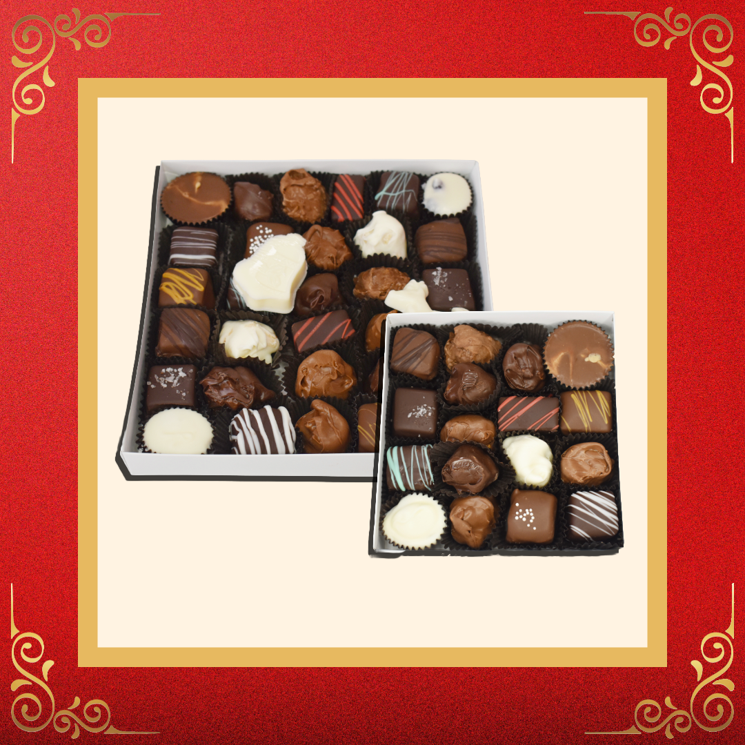 Holiday Wreath Chocolate Box