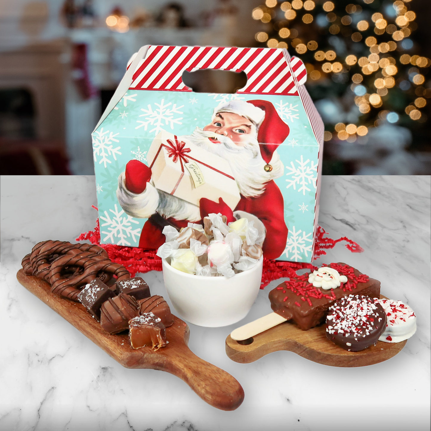 Santa's Snacks Party Box