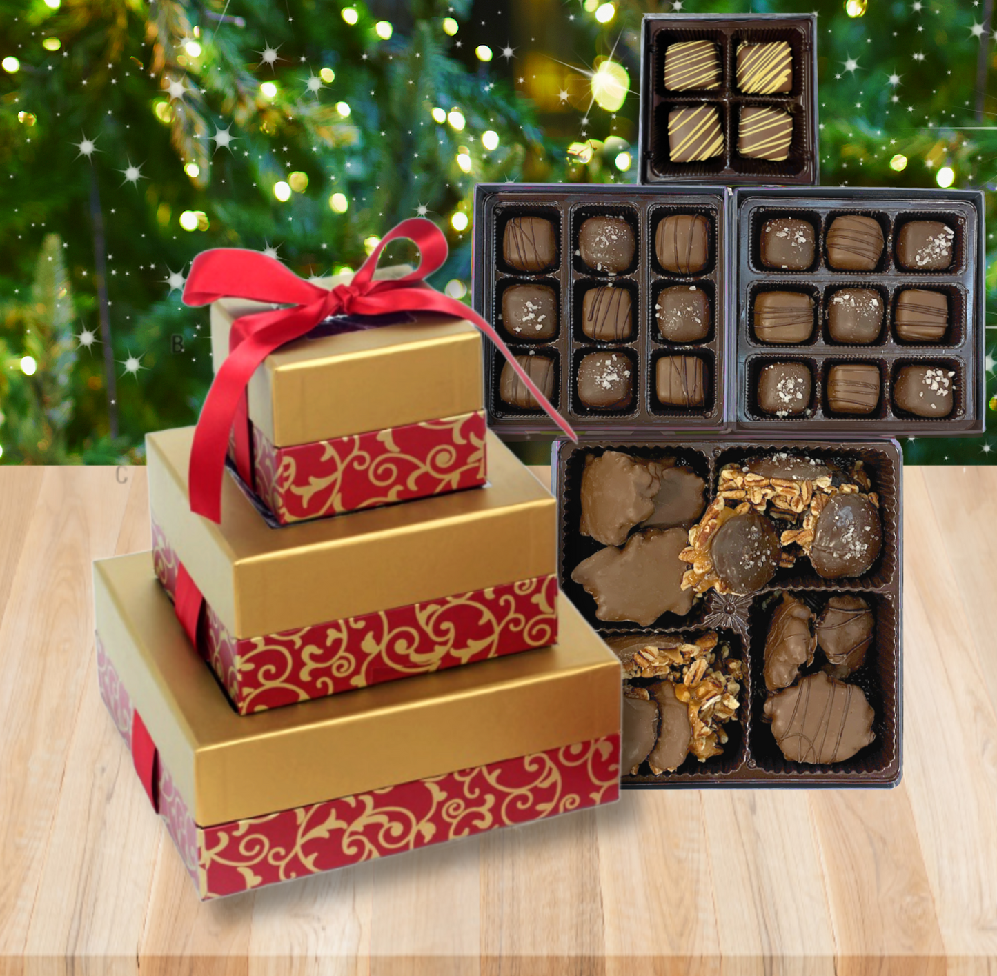 Cape Henry Caramel-Lovers Medium Tower