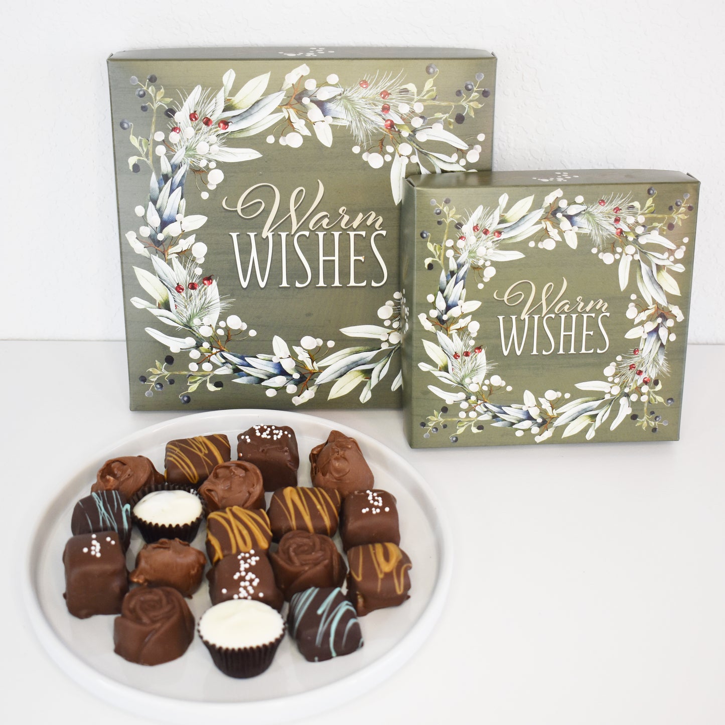 Warm Wishes Chocolate Box