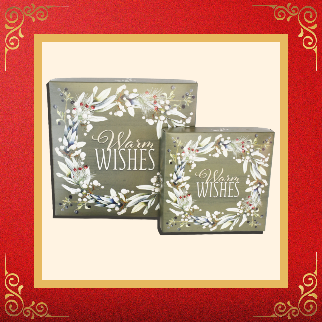 Warm Wishes Chocolate Box